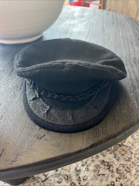 Black Wool Greek Fisherman’s Cap